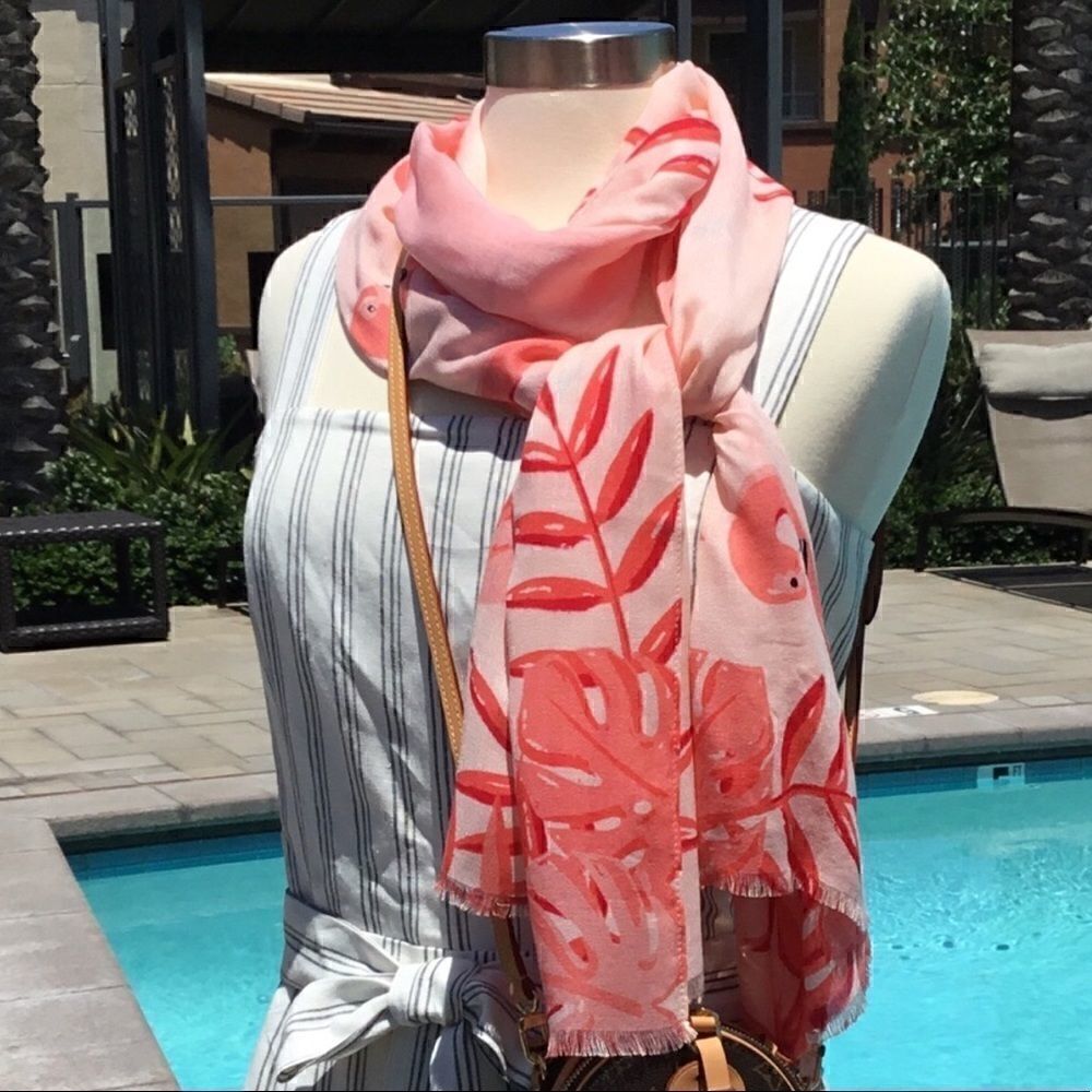 KATE SPADE SCARF BY THE POOL